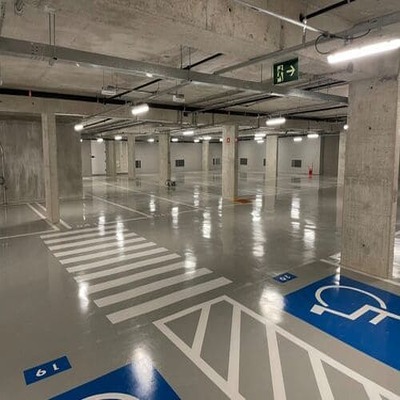 Piso de concreto polido